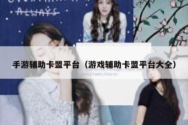 手游辅助卡盟平台（游戏辅助卡盟平台大全） 第1张
