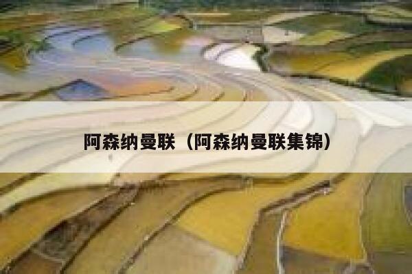 阿森纳曼联（阿森纳曼联集锦） 第1张