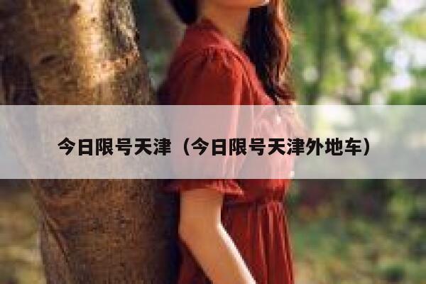 今日限号天津（今日限号天津外地车） 第1张